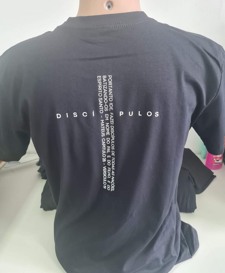 Camiseta Algodão em Silk Screen