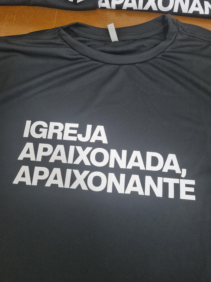 Camiseta Dry Fit em Silk Screen